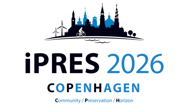 The logo for iPRES 2026 in Copenhagen